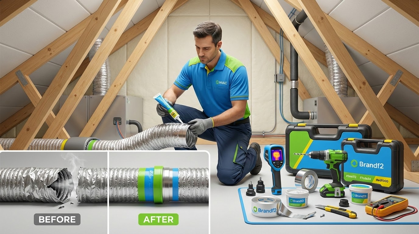 Professional emergency air duct repair service in Houston