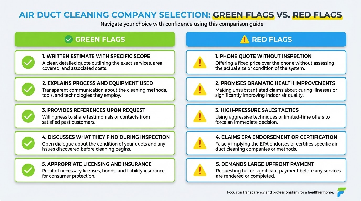 Trusted air duct cleaning professionals in Houston