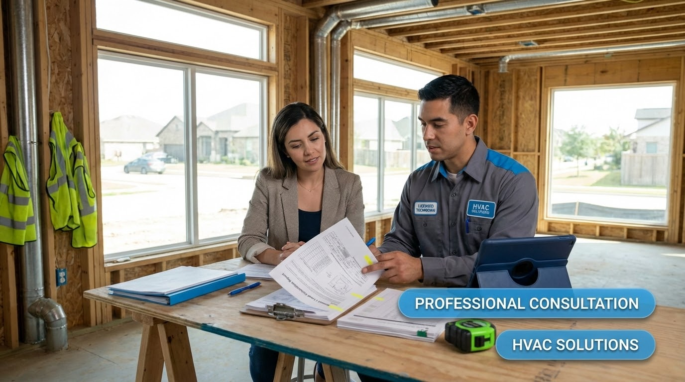 Questions to ask HVAC contractors for new construction projects in Houston