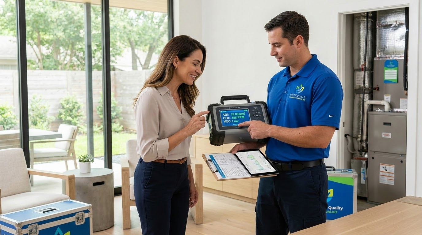 When to call professional air quality services in Houston